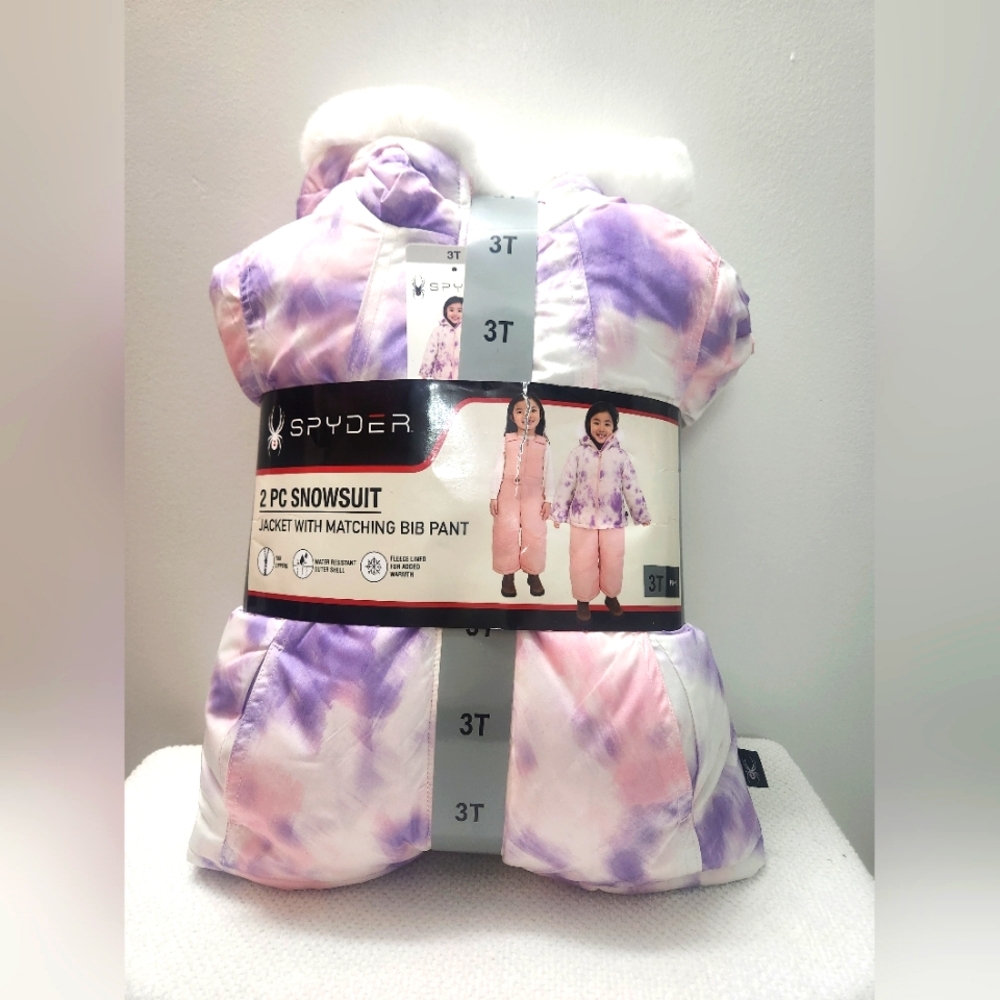 Spyder Purple and Pink Snowsuit